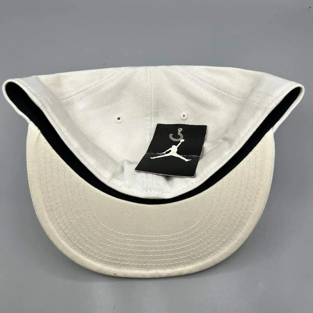 Air Jordan 23 Hat‎ Men 7 5/8 White Embroidered Jumpman Fitted Cap